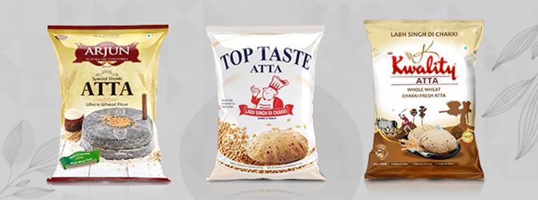 Flour Packaging Graphics Designing