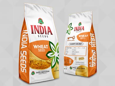 Wheet Seed Packaging Graphics Design